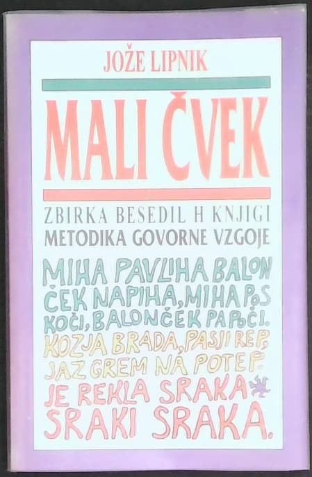 Mali čvek - Zbirka besedil h knjigi metodika govorne vzgoje - slika 2