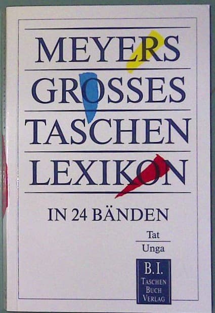 Meyers Grosses Tachen Lexikon -  Band 22 Tat-Unga