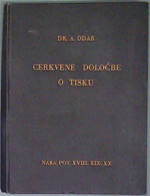Cerkvene določbe o tisku - slika 2