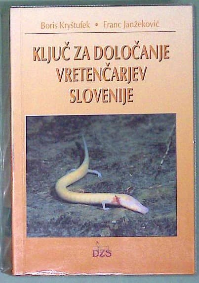 Ključ za določanje vretenčarjev Slovenije