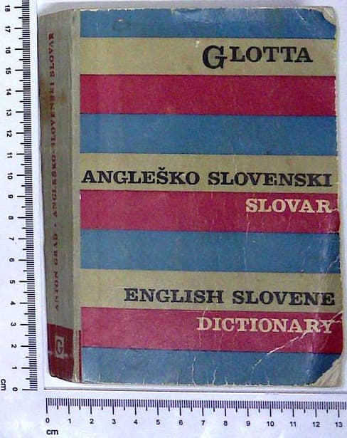 Glotta Angleško slovenski slovar - slika 3