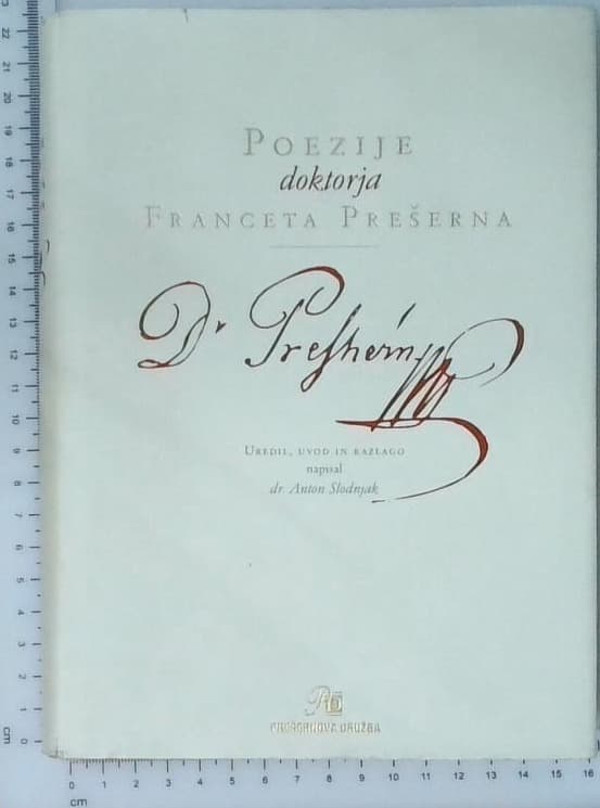 Poezije doktorja Franceta Prešerna