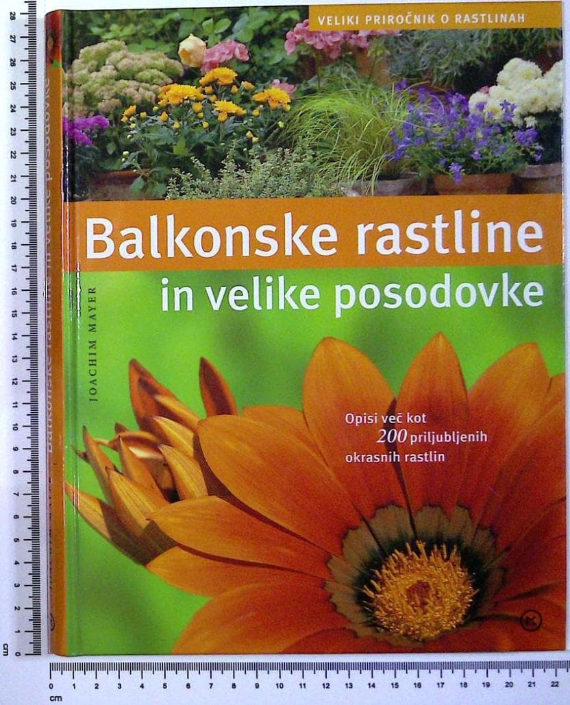 Balkonske rastline in velike posodovke