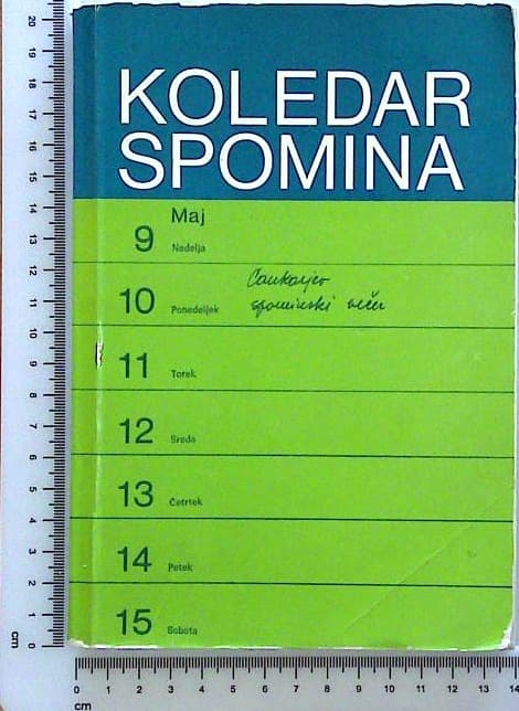 Koledar spomina