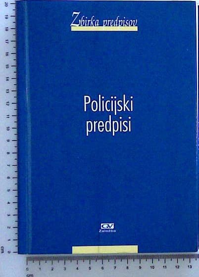Policijski predpisi - slika 2
