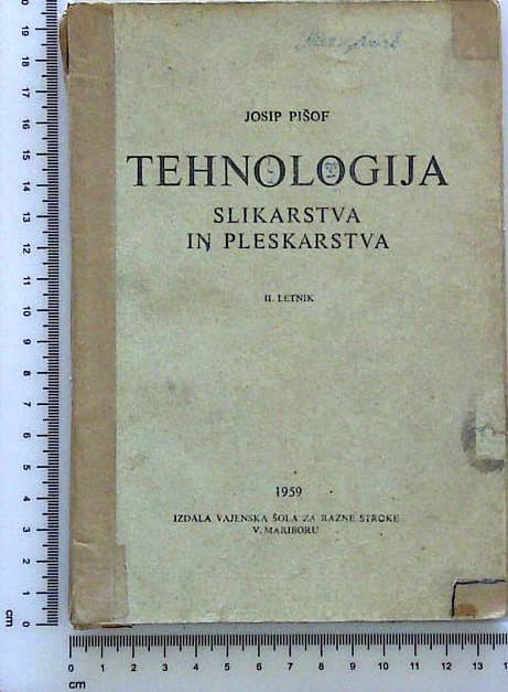 Tehnologija slikarstva in pleskarstva