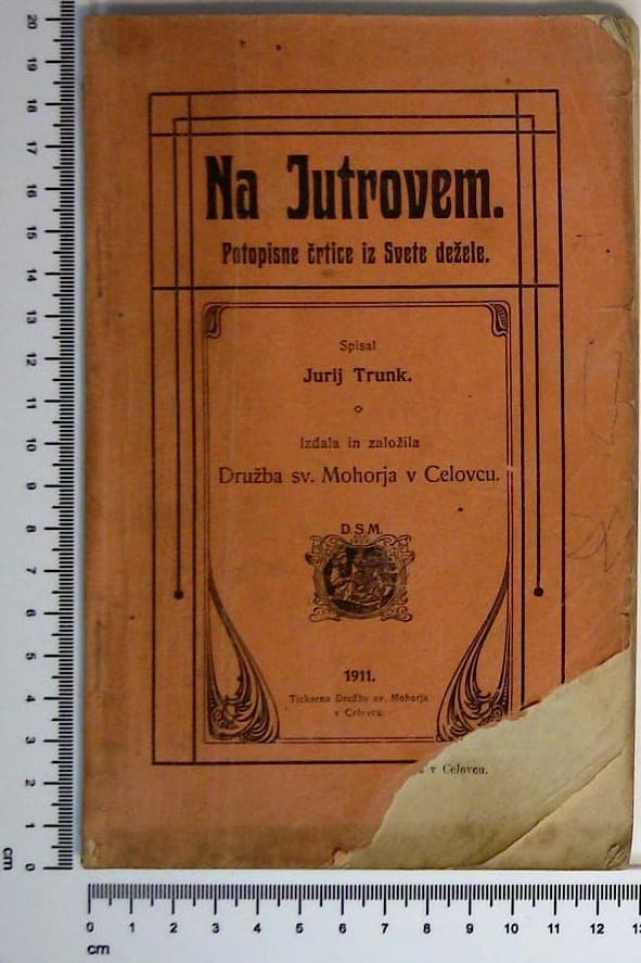 Na jutrovem  : Potopisne črtice iz svete dežele