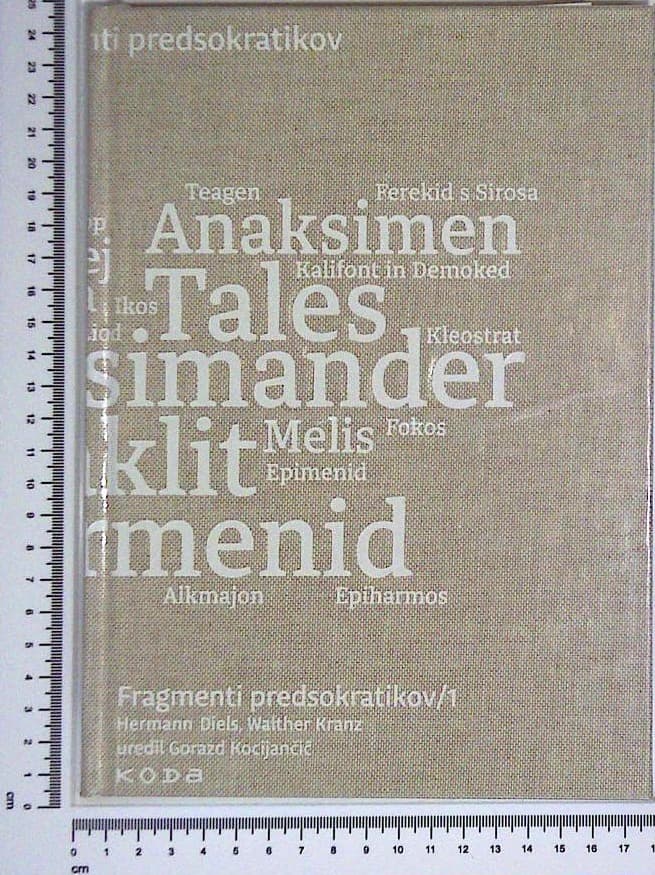 Fragmenti predsokratikov 1