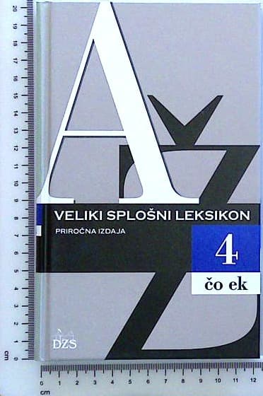 Veliki splošni leksikon - priročna izdaja : 4 čo ek