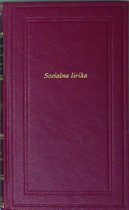 Socialna lirika - Izbrano delo