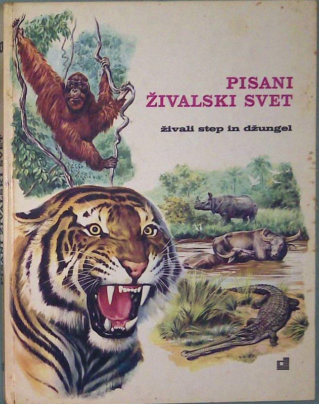 Pisani živalski svet 13 / Živali step in džungel