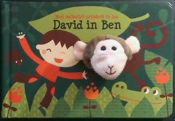 David in Ben (knjiga z naprstno lutko)