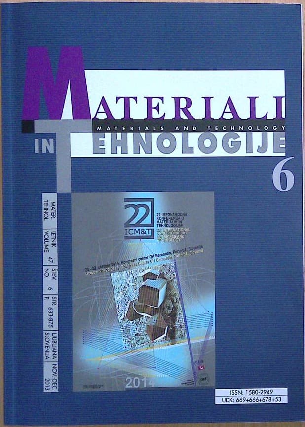 Materiali in tehnologije 6