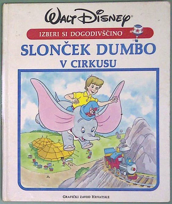 Slonček Dumbo v cirkusu