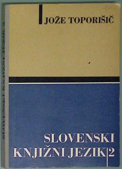 Slovenski knjižni jezik 2
