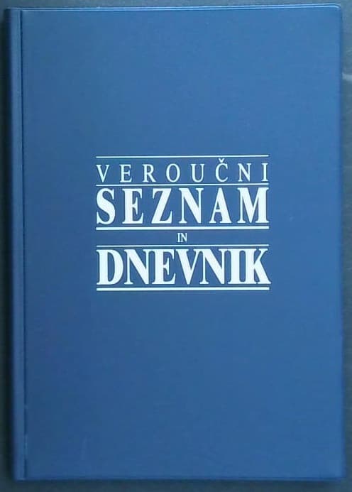 Veroučni seznam in dnevnik