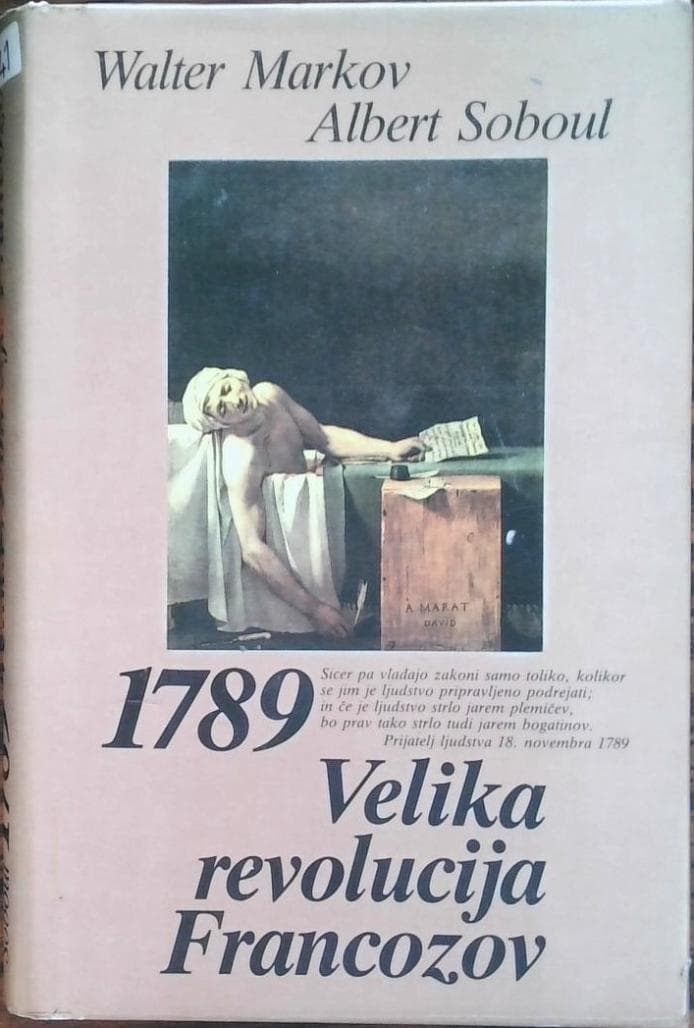 1789 Velika revolucija Francozov