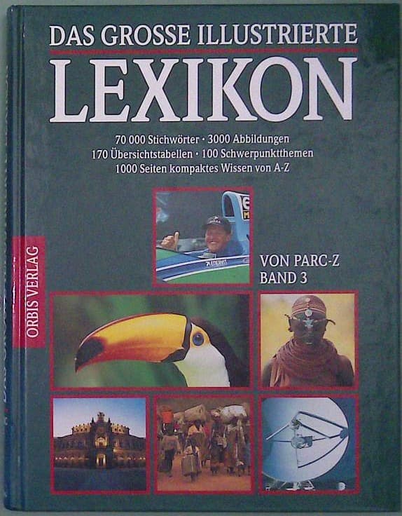 Das Grosse Illustrierte Lexikon Band 3 von PARC-Z