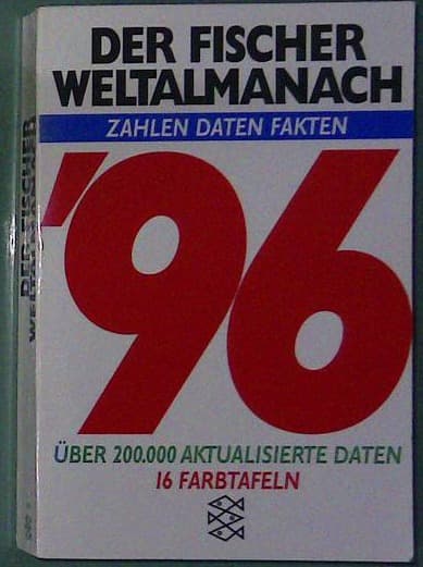 Der Fischer Weltalmanach 1996 - Zahlen, Daten, Fakten