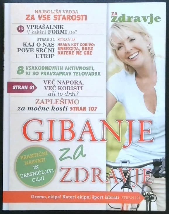 Gibanje za zdravje : praktični nasveti in uresničljivi cilji