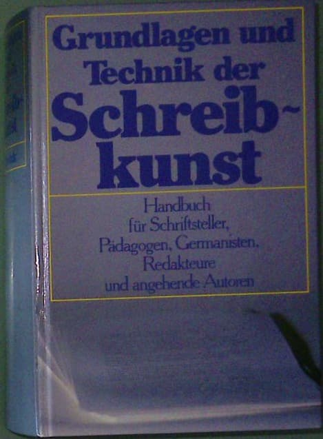 Grundlagen und Technik der Schreibkunst