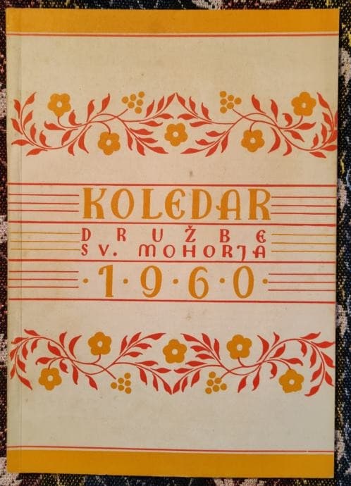 Koledar družbe sv Mohorja za leto 1960