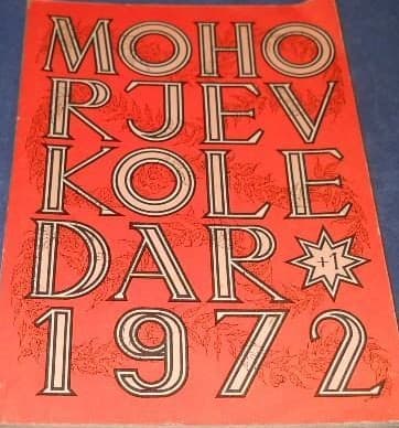 Koledar družbe sv Mohorja za leto 1972