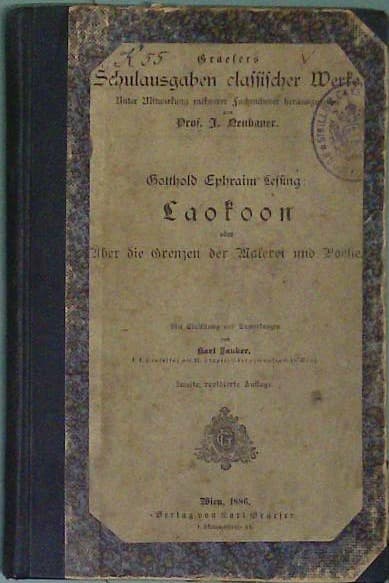 Laokoon: Oder, Über die Grenzen der Malerei und Poesie