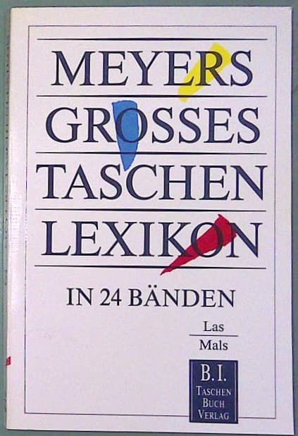 Meyers Grosses Tachen Lexikon Band 13 Las-Mals