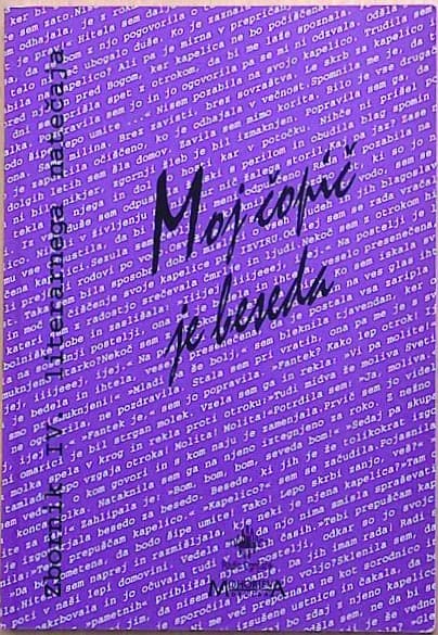 Moj čopič je beseda - Zbornik IV. literarnega natečaja