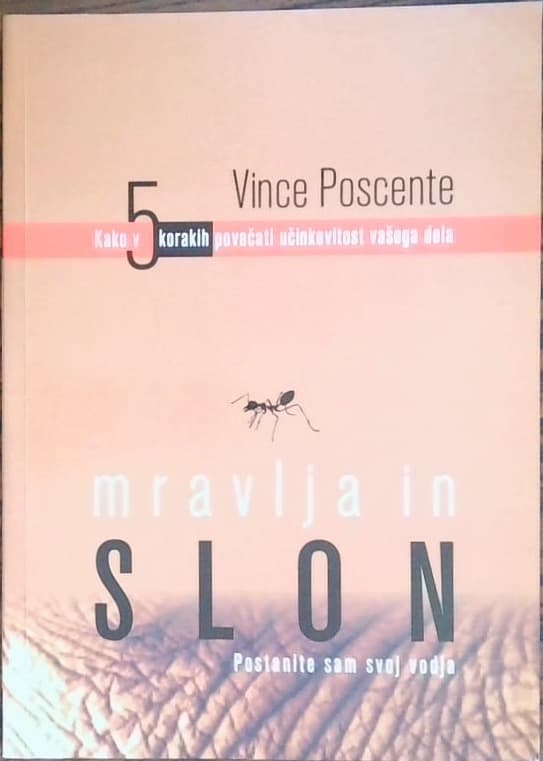Mravlja in slon, Postanite sam svoj vodja, kako v 5 korakih povečati učinkovitost vašega dela