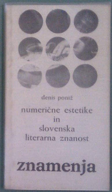 Numerične estetike in slovenska literarna znanost