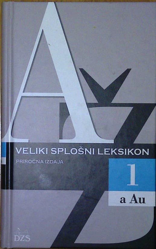 Veliki splošni leksikon, Prva knjiga a-August, Priročna izdaja v dvajsetih knjigah