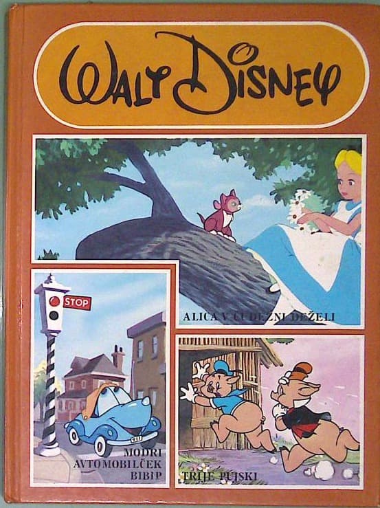 Walt Disney - Alica v čudežni deželi, Modri avtomobilček Bibip, Trije pujski