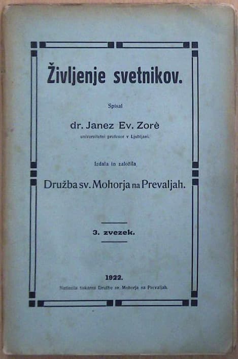 Življenje svetnikov 3. zvezek